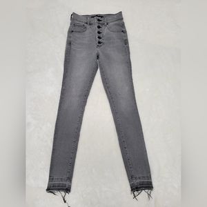 Express. Denim Jeans. Skinny High Rise. Size 00 R. Color Gray.